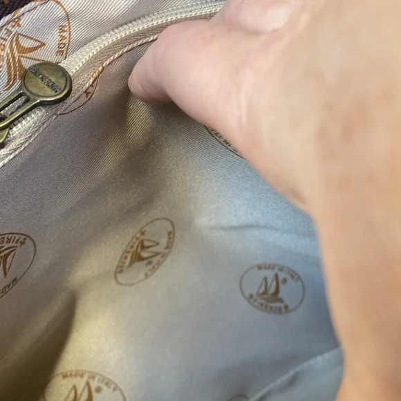 Pelletterie Firenze Cognac Italian leather handmade handbag - Picture 11 of 13